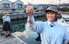 人気アニメのリアル版！？高知海洋高校フィッシング部のツナガール！