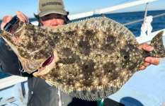 飯岡沖・寒ビラメ、竿頭11枚と絶好釣！千葉県飯岡港『幸丸』