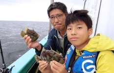 相模湾・佐島沖のカワハギ、秋シーズンに突入！
