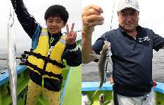 東京湾でタチウオ＆アジのリレー釣りが大人気！！