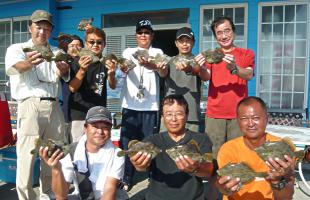 絶好調!相模湾・佐島沖のカワハギ!