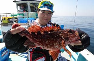 カサゴ＆キスの半日リレー船で夏休みを満喫！