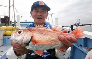 茨城県・波崎沖で超高級魚の“抱卵アカムツ”を狙う！