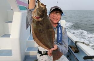 シーズン到来！千葉県・飯岡沖の“夏ビラメ”