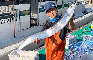 大阪湾のタチウオ絶好調！！終始アタリっ放し！ 