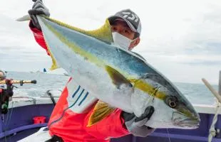 千葉県・御宿沖の“カモシ釣り”でヒラマサ、マダイが絶好調！