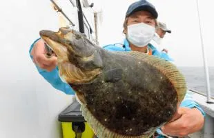 千葉県・片貝沖のヒラメ、7月部分解禁！良型中心に好調！！