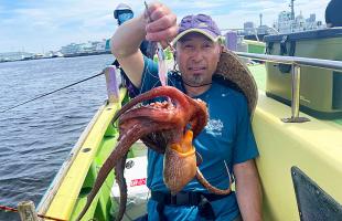 東京湾の“夏ダコ”！今シーズンも爆乗りモードの当たり年！！