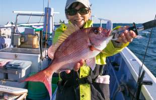 秋の外房でマダイ＆高級魚連発！一つテンヤの魅力と攻略法をレポート！千葉県大原港『新幸丸』