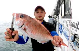 兵庫・明石海峡のタイラバ＆マダコ！