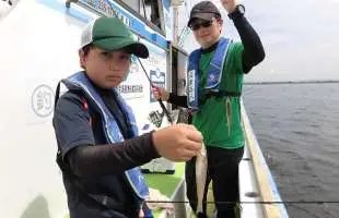 夏休み！！親子で東京湾のシロギス釣り、遊び倒そう！！