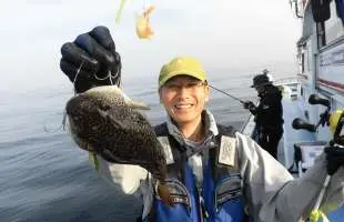 “常磐スタイル”カットウ釣り！大型も交じる大洗沖ショウサイフグ