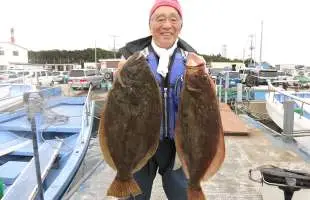 茨城県・鹿島沖“寒ビラメ”、全面解禁で釣果UP！