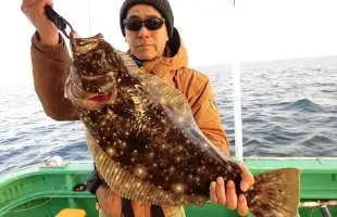 茨城県・鹿島沖名物、“大判ヒラメ”のシーズン到来！！