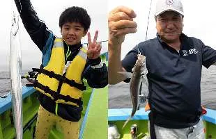 東京湾でタチウオ＆アジのリレー釣りが大人気！！