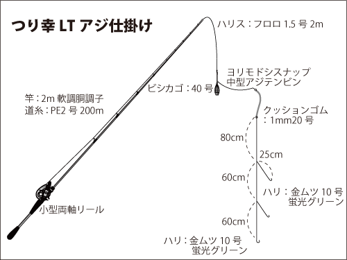 東京湾のltアジ 春の潮と共に釣果上昇 オフショアマガジン 釣りビジョン