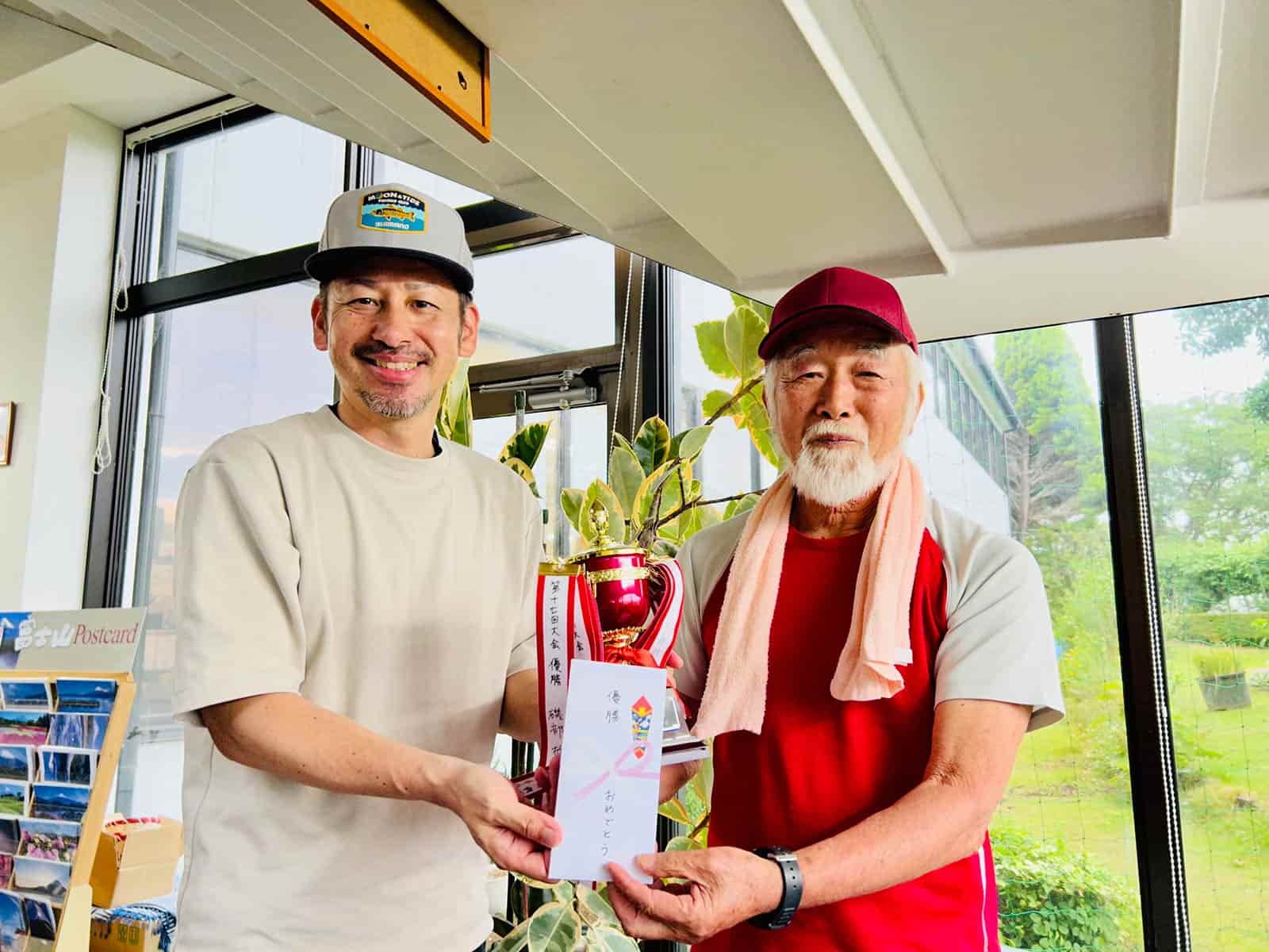 見事に大会2連覇を達成! ©釣りビジョン