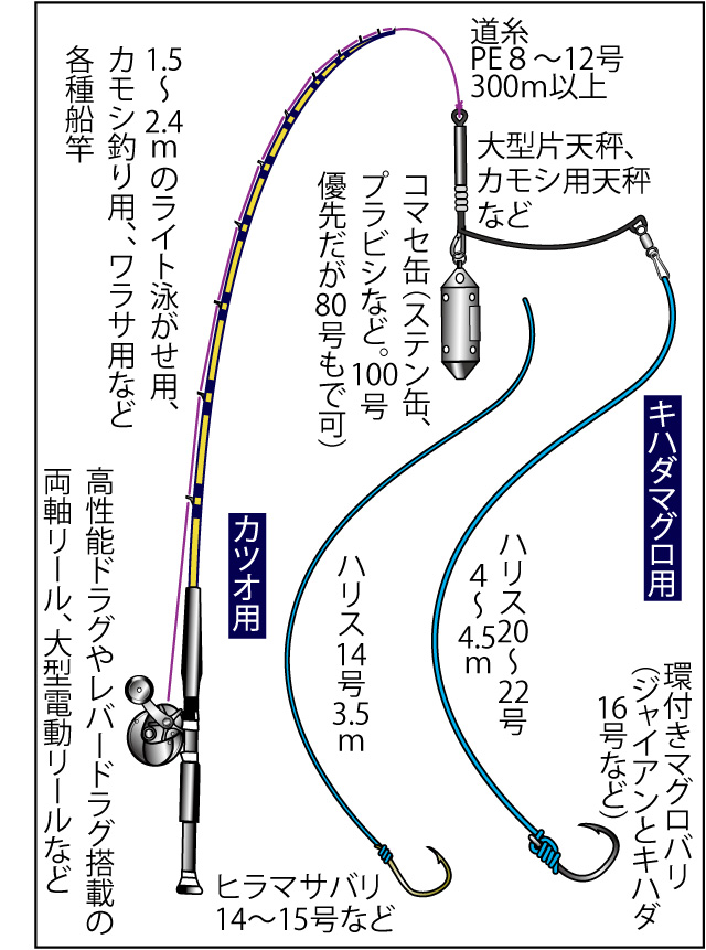 大型続出 相模湾のキハダマグロ カツオいよいよ佳境 オフショアマガジン 釣りビジョン