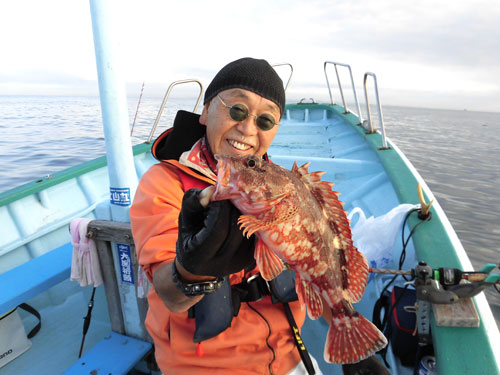 千葉県 洲崎沖 ジャンボカサゴ 楽しさこの上なし オフショアマガジン 釣りビジョン