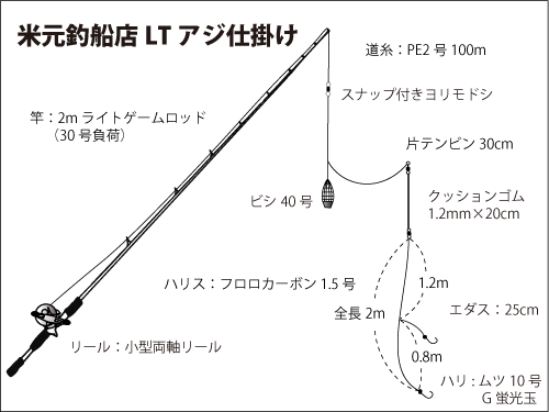 初釣りに東京湾 八景沖のltアジの数釣り 意外な お年玉 も オフショアマガジン 釣りビジョン