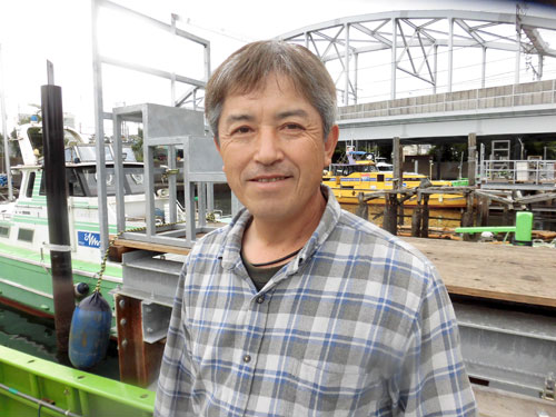 アジに精通した優しい須藤光浩船長