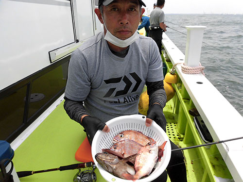 粘りの釣りで竿頭、お疲れさまでした!