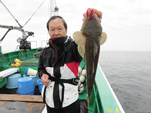 この釣り2回目で良型が!