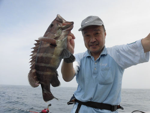 「いいな、マハタ2匹目」