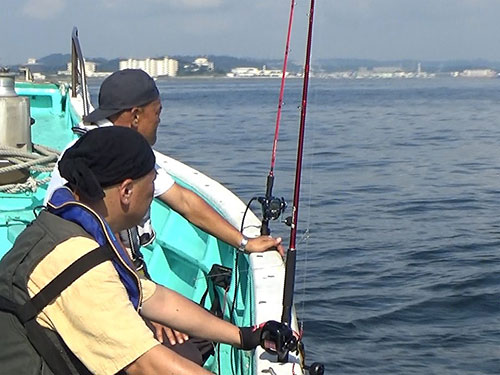 釣り場が近づいた