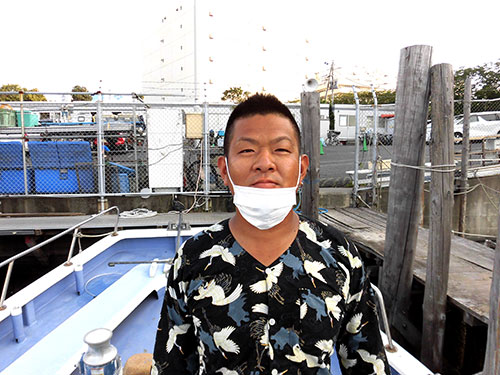 アジに精通した高橋広司船長