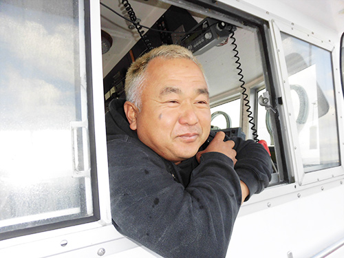 優しく面倒見が良い山口徹船長