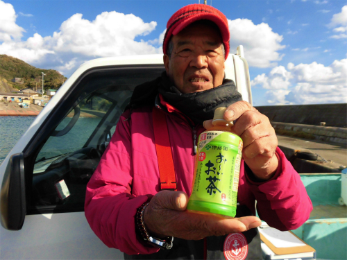 温かいお茶のサービス