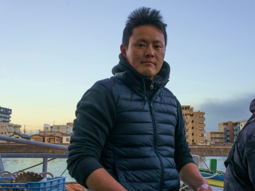 船長の林大地さん。丁寧に教えてくれるので遠慮なく聞いて見ると良い