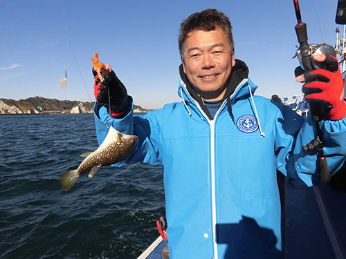 渋くても上手に釣ります