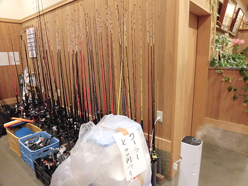 充実の貸し道具でビギナーにもお薦め