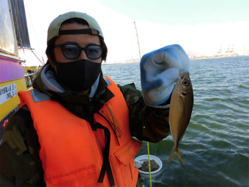 レクチャー受けたら釣れた!