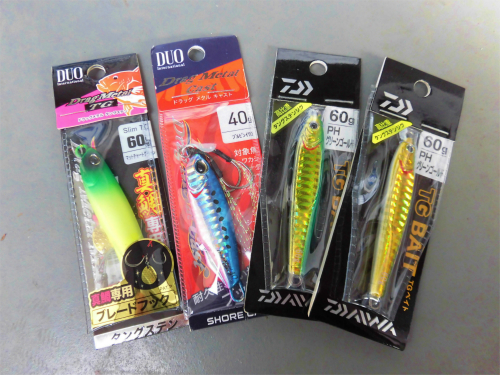 魚種の豊富な勝浦沖でSLJ(スーパー・ライト・ジギング)も今後出す予定なので乞うご期待