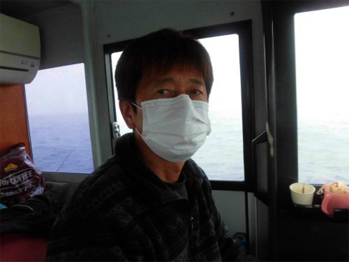 信頼できるベテランの艫居正悟船長