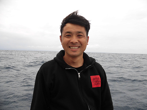 ユーモアと博識の天野船長