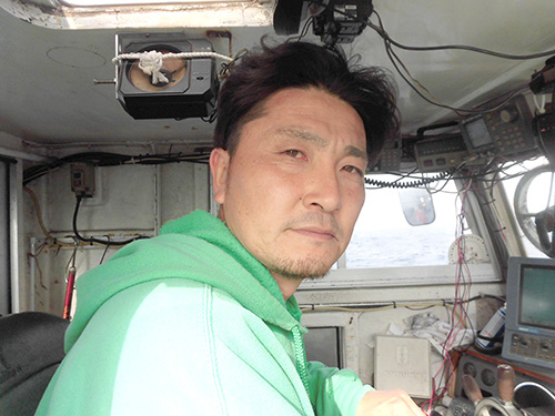 頼りになる栃木拓船長