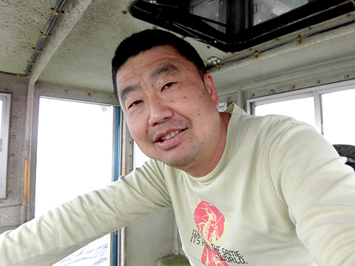 優しくて面倒見の良い野口勝弘船長