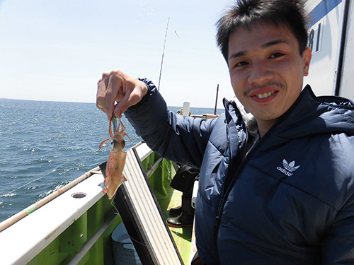 深場で感覚を掴み、浅場の好転に快心の笑み