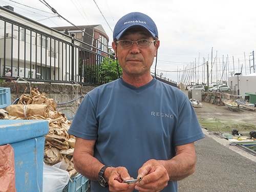 好調なので遊びに来てくださいねと「飯田」船長