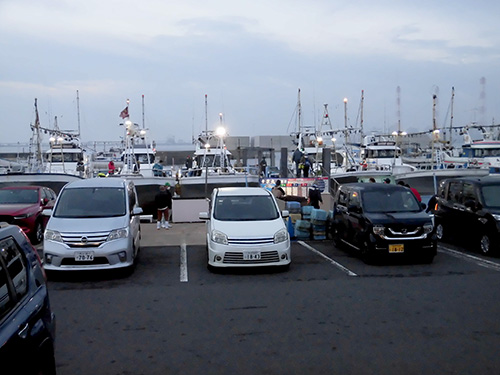 受付棟、駐車場、桟橋が近く快適