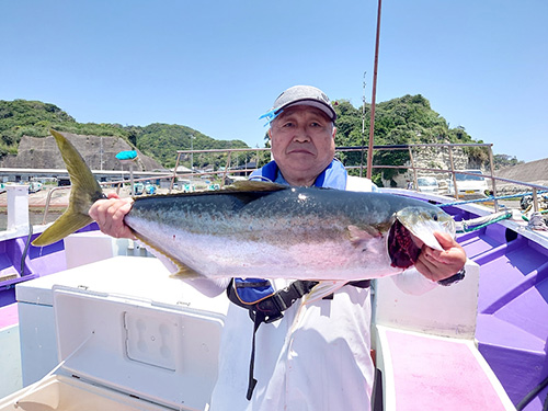 6月10日、ヒラマサ9.3kg!