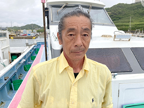 お世話になった梅花繁船長