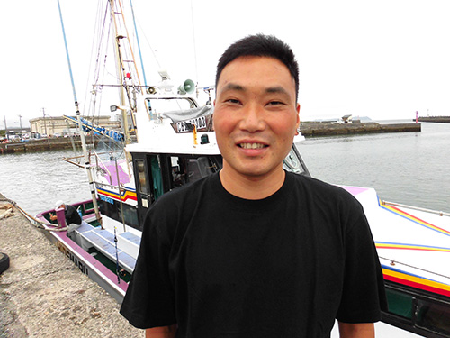 親切でフットワークの良い山口健船長