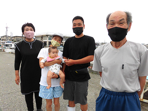 親切でフレンドリーな船宿のみなさん