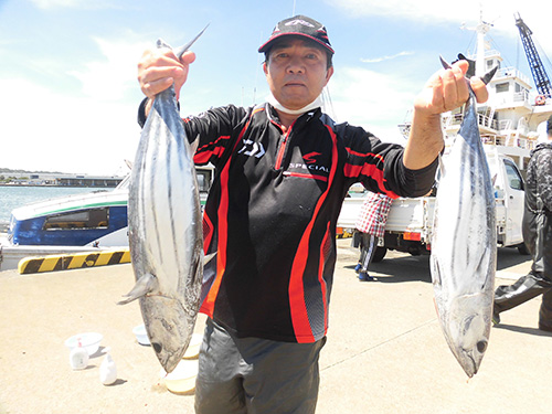 食い渋りの中、6匹を獲って見事竿頭