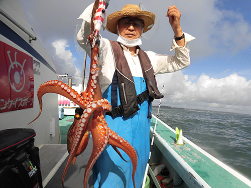 釣り座を問わず、満遍なく釣れる